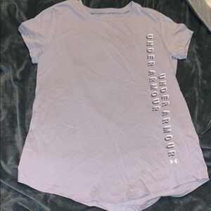 Under Armour Purple Polo Relaxed Short Sleeve Tee